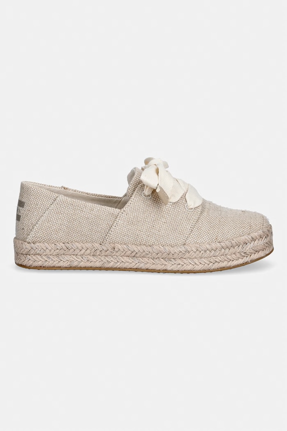 Toms εσπαντρίγιες Γυναικεία CAROLINA LACE UP 10023062.GOLD μπεζ SS26