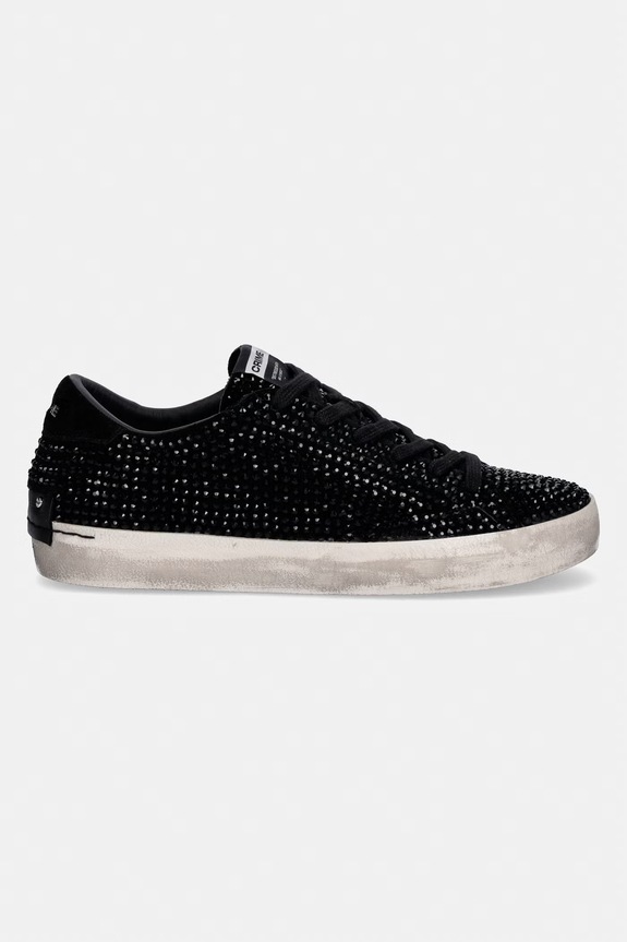 Crime London DISTRESSED sneakersy damskie 25009AA8.020 czarny SS26