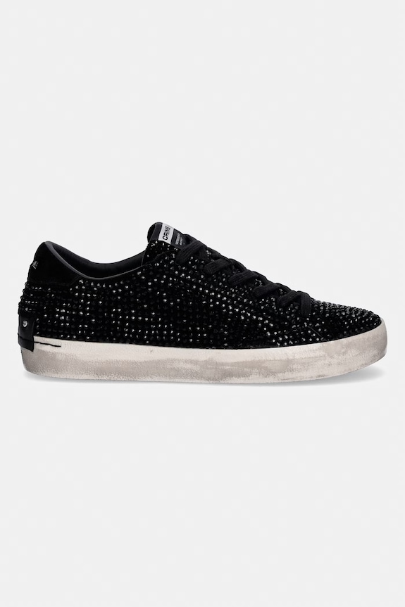 Crime London DISTRESSED sneakersy damskie 25009AA8.020 czarny SS26