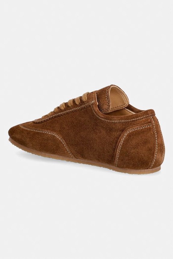 Obuv Billi Bi Cognac suede tenisky dámske semišové A8575.055 hnedá