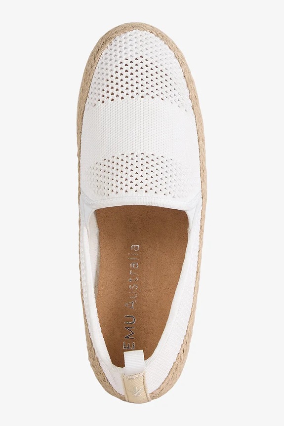 Emu Australia espadrile pentru femei Nessa W13272.COCT alb