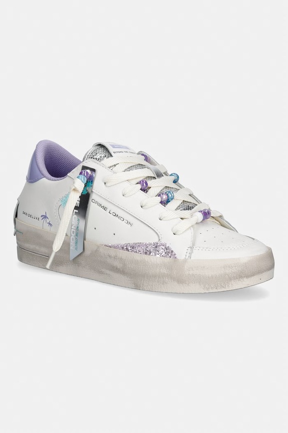 Crime London SK8 DELUXE sneakersy damskie beżowy 29152PP8.10
