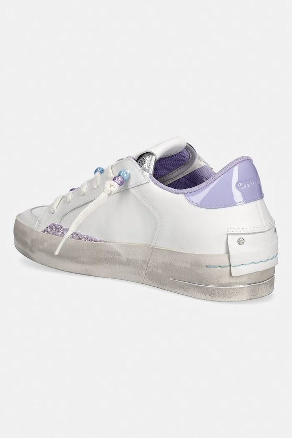 Obuwie Crime London SK8 DELUXE sneakersy damskie 29152PP8.10 beżowy