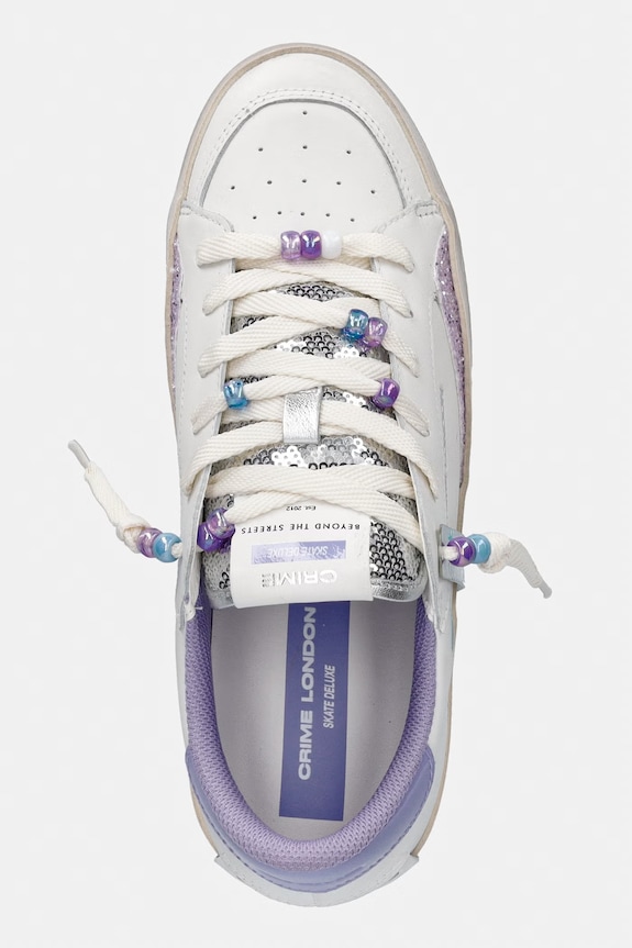Crime London SK8 DELUXE sneakersy damskie beżowy 29152PP8.10