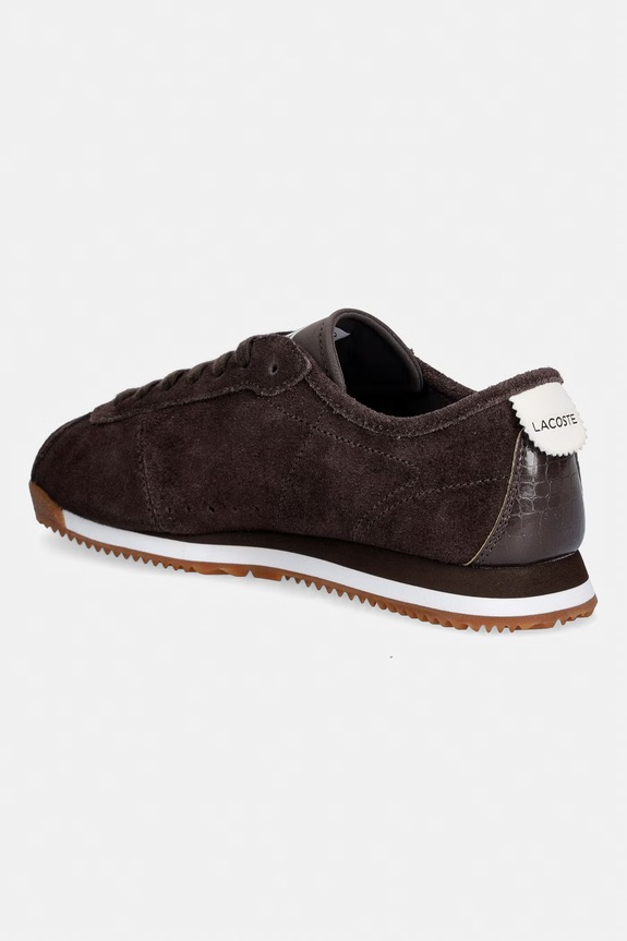 Obuv Lacoste CLUB-LOW tenisky dámske semišové 51SFA0049.2C3 hnedá