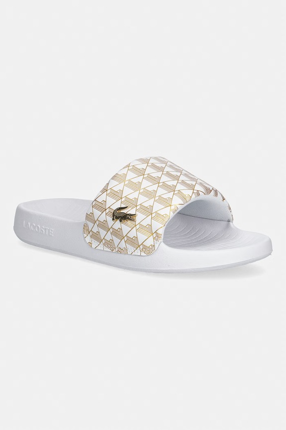 Lacoste klapki basenowe damskie SERVE SLIDE 1.0 biały 51CFA0009.216