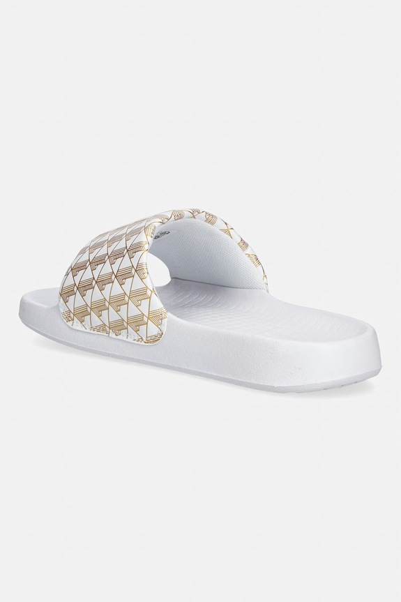 Obuwie Lacoste klapki basenowe damskie SERVE SLIDE 1.0 51CFA0009.216 biały