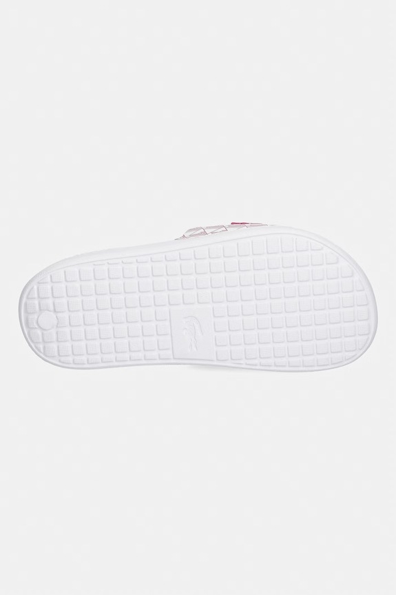 Lacoste klapki basenowe damskie SERVE SLIDE 1.0 51CFA0009.B53 biały