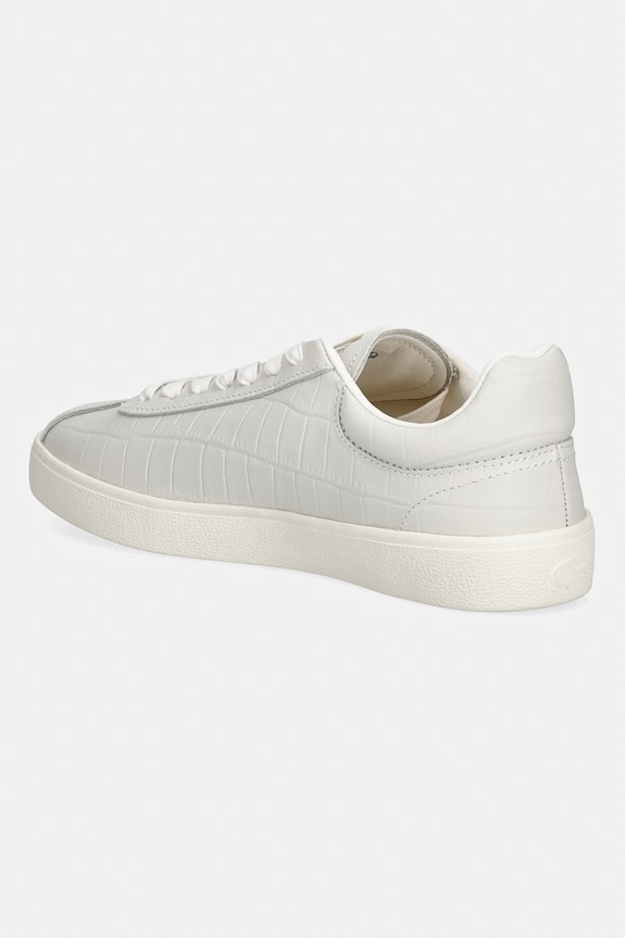 Obuwie Lacoste Baseshot Leather Sneakers sneakersy damskie skórzane 51SFA0195.18C beżowy