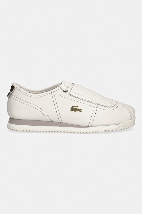 Lacoste Club-Low Leather Slip-On tenisky dámske kožené 51SFA0025.2B7 béžová SS26