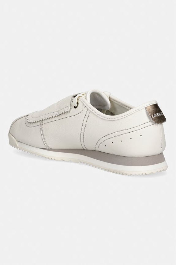 Obuv Lacoste Club-Low Leather Slip-On tenisky dámske kožené 51SFA0025.2B7 béžová