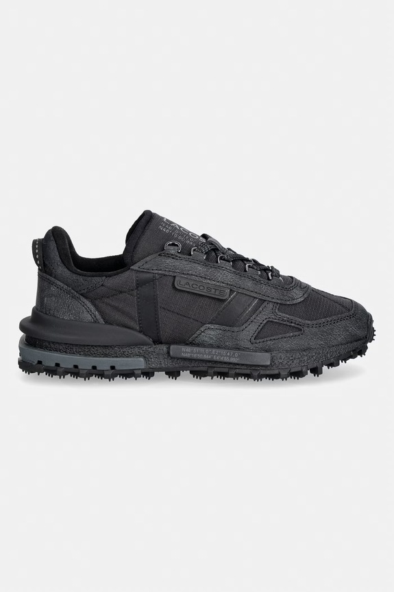 Lacoste Elite Active Leather Sneakers sneakersy damskie 50SFA0081.02H czarny SS26