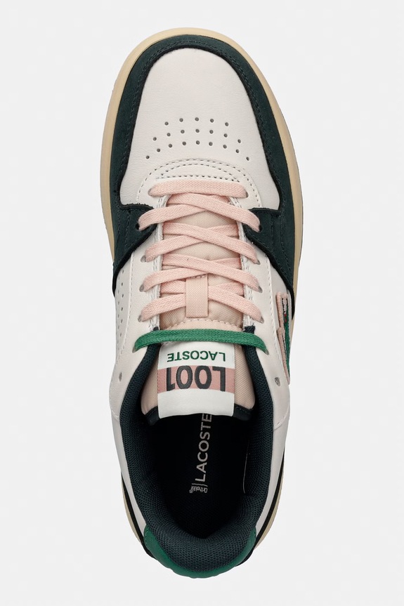 Lacoste L001 SET tenisky dámske kožené béžová 49SFA0088.1Y5