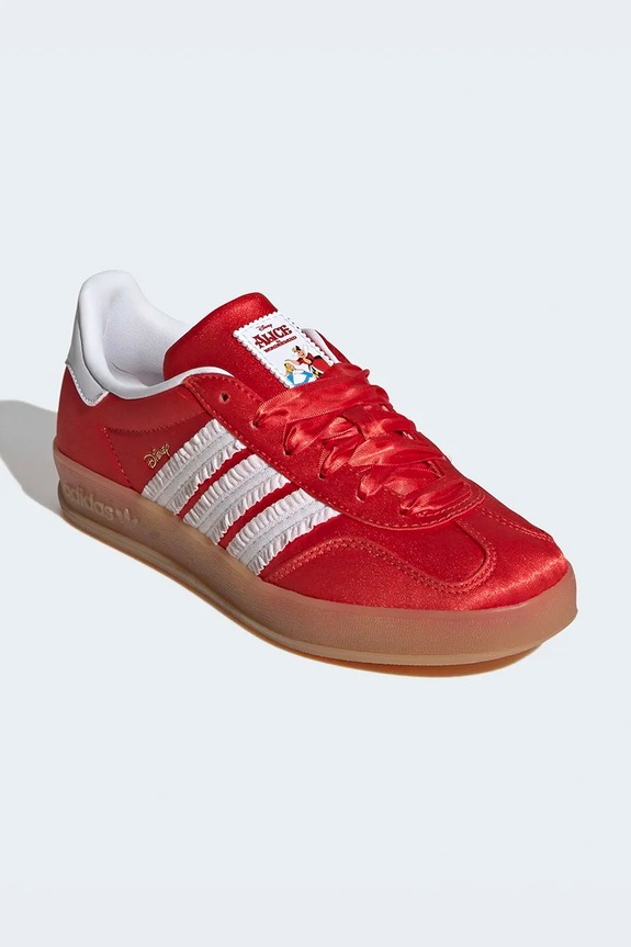 Detské tenisky adidas Originals DISNEY GAZELLE INDOOR IH1761 červená SS26