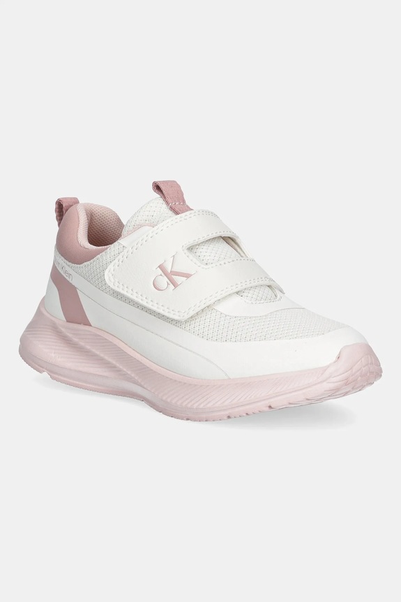 Παιδικά sneakers Calvin Klein Jeans συνθετικό ροζ V1A9.83230.20.29