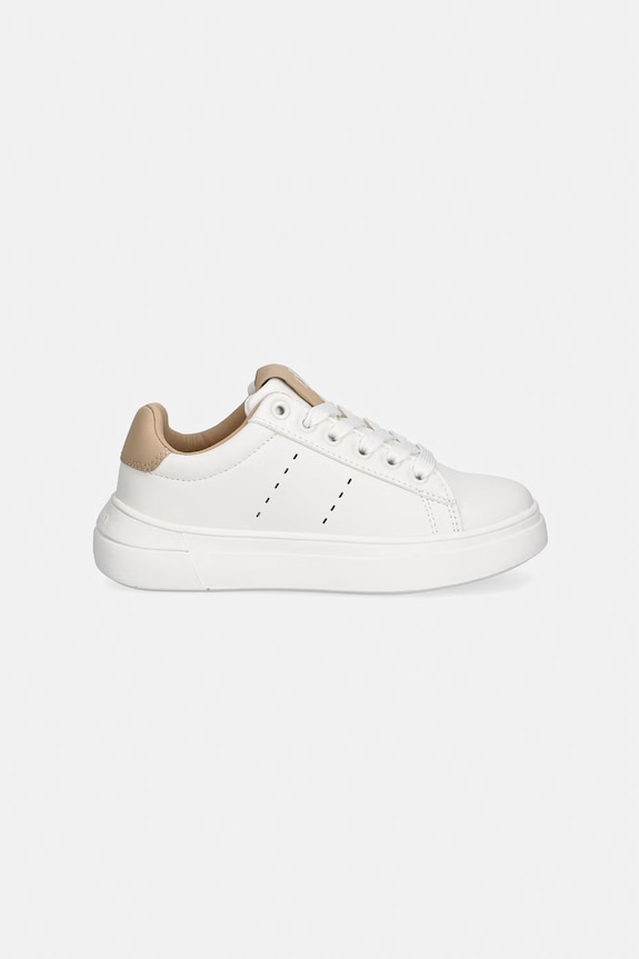 Calvin Klein Jeans sneakersy dziecięce V3X9.83301.30.34 biały SS26