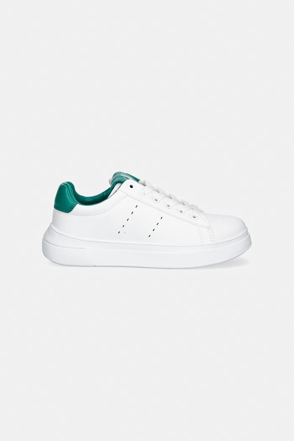 Calvin Klein Jeans sneakersy dziecięce V3X9.83301.35.39 biały SS26