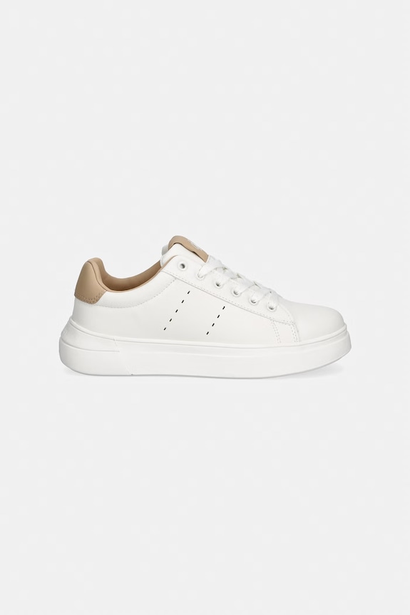 Calvin Klein Jeans sneakersy dziecięce V3X9.83301.35.39 biały SS26