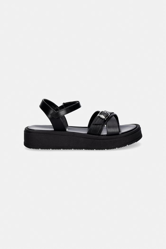 Dječje sandale Calvin Klein Jeans V4A2.83260.35.39 crna SS26