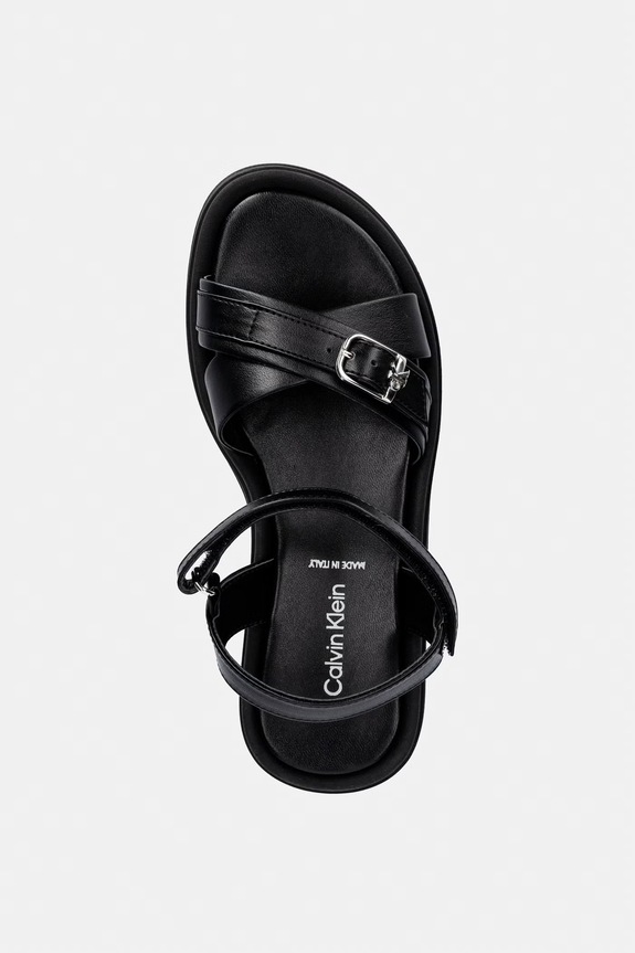 Dječje sandale Calvin Klein Jeans crna V4A2.83260.35.39
