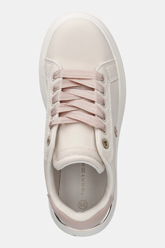 Παιδικά sneakers Tommy Hilfiger μπεζ T3A9.34253