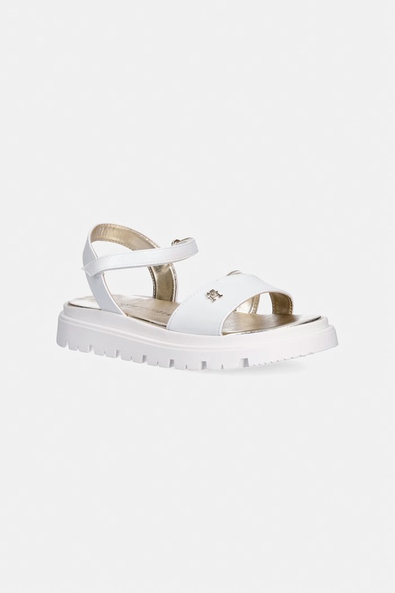 Dječje sandale Tommy Hilfiger sintetički bijela T4A2.34301.30.34