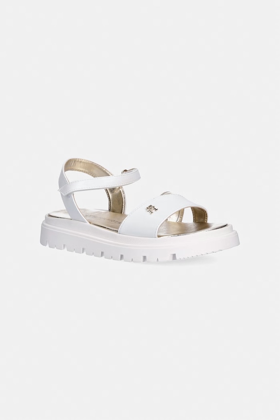 Dječje sandale Tommy Hilfiger sintetički bijela T4A2.34301.30.34