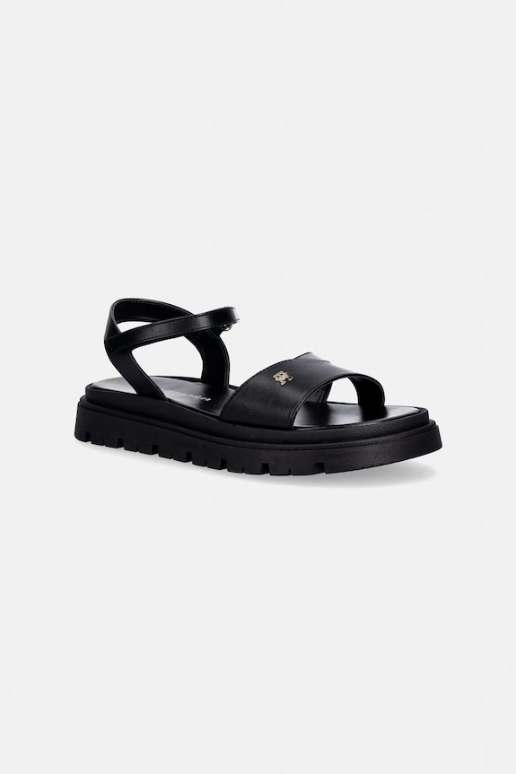 Dječje sandale Tommy Hilfiger sintetički crna T4A2.34301.35.40