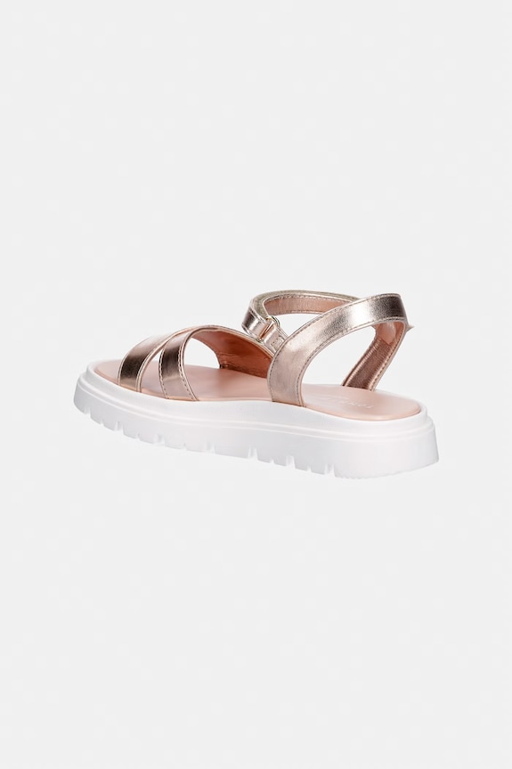 Dziewczynka Tommy Hilfiger sandały dziecięce T4A2.34302.30.34 złoty