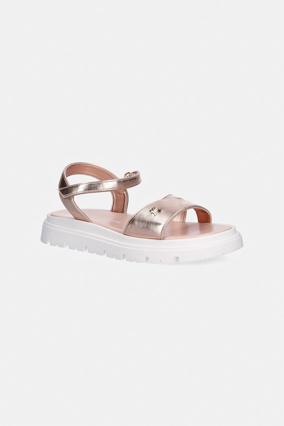 Dječje sandale Tommy Hilfiger sintetički zlatna T4A2.34302.35.40