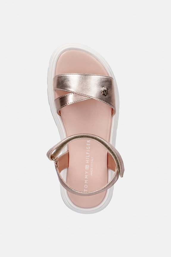 Dječje sandale Tommy Hilfiger zlatna T4A2.34302.35.40