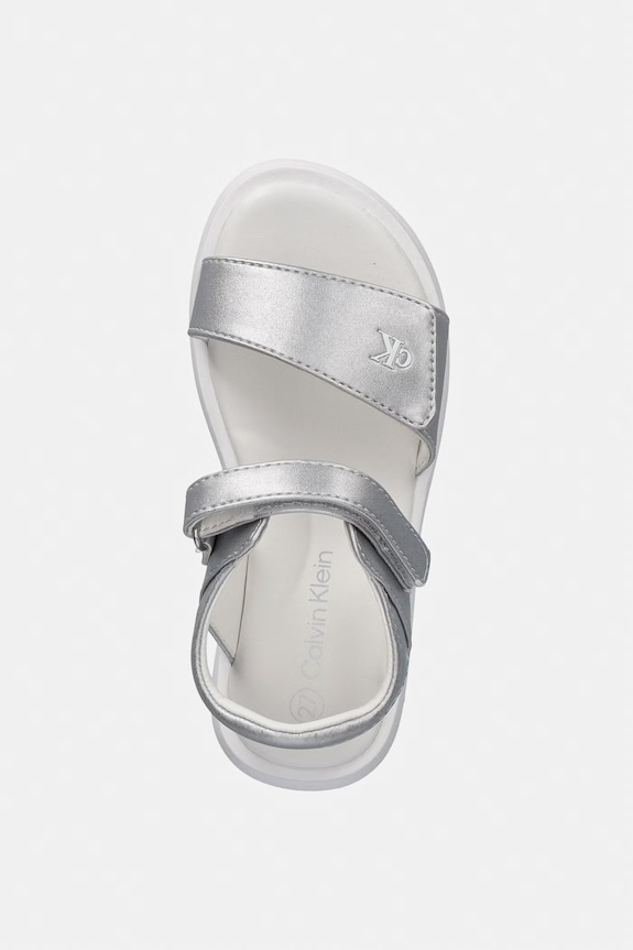 Calvin Klein Jeans sandale copii argintiu V1A2.83241.20.29