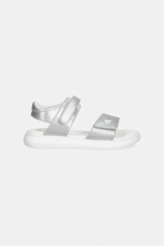 Calvin Klein Jeans sandale copii V1A2.83241.30.34 argintiu SS26