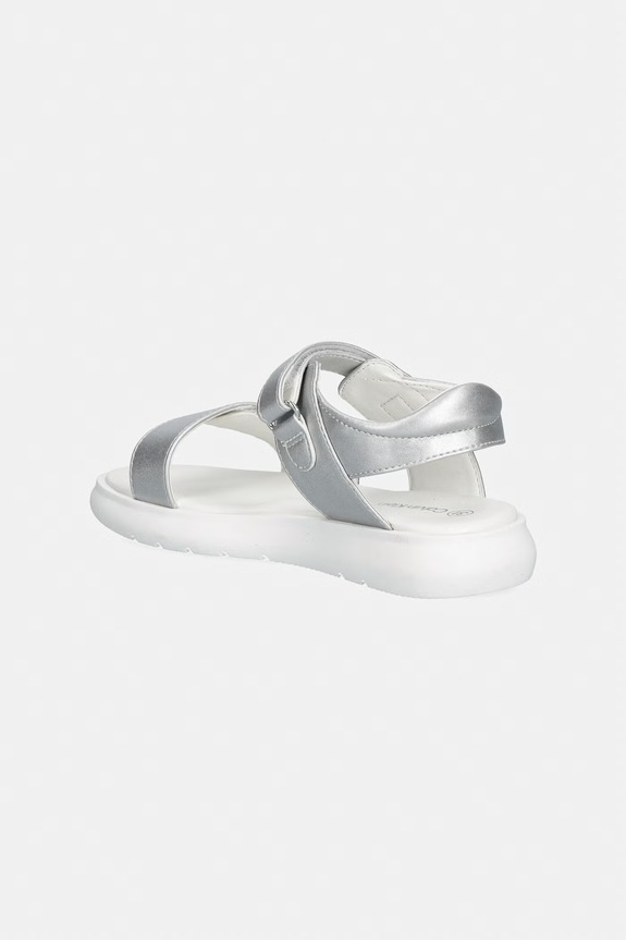 Fete Calvin Klein Jeans sandale copii V1A2.83241.30.34 argintiu