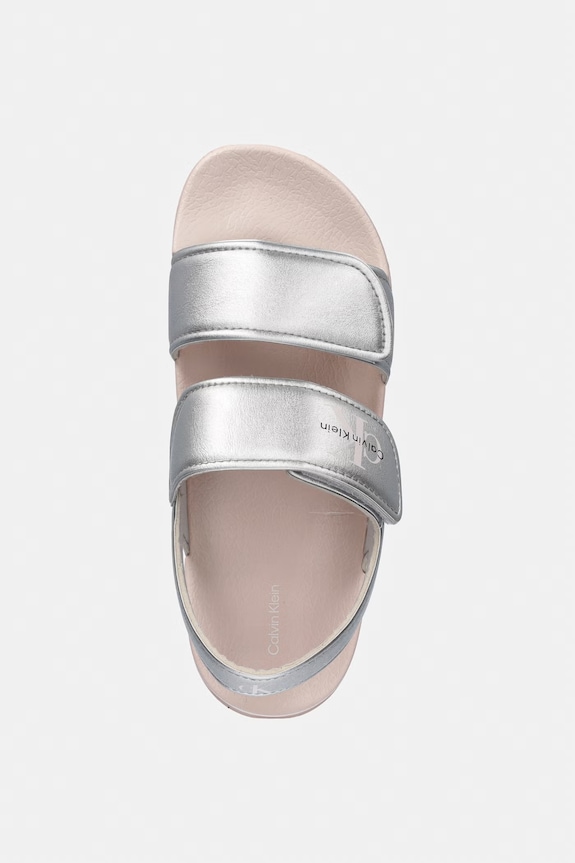 Calvin Klein Jeans sandale copii argintiu V1AF.83266.30.34