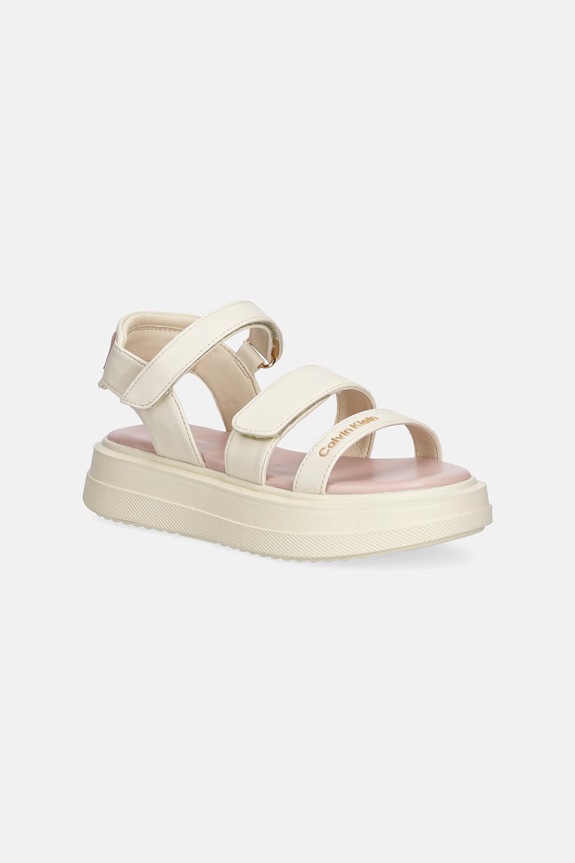 Calvin Klein Jeans sandały dziecięce biały V3A2.83250.30.34