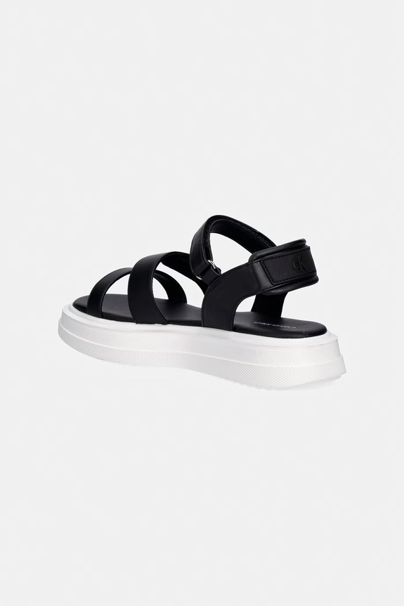 Dziewczynka Calvin Klein Jeans sandały dziecięce V3A2.83250.30.34 czarny