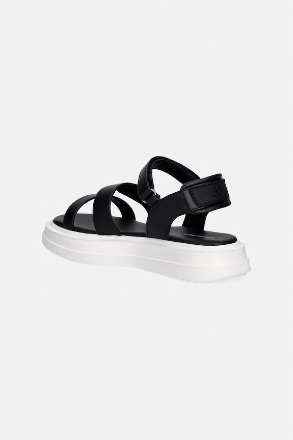 Dziewczynka Calvin Klein Jeans sandały dziecięce V3A2.83250.30.34 czarny