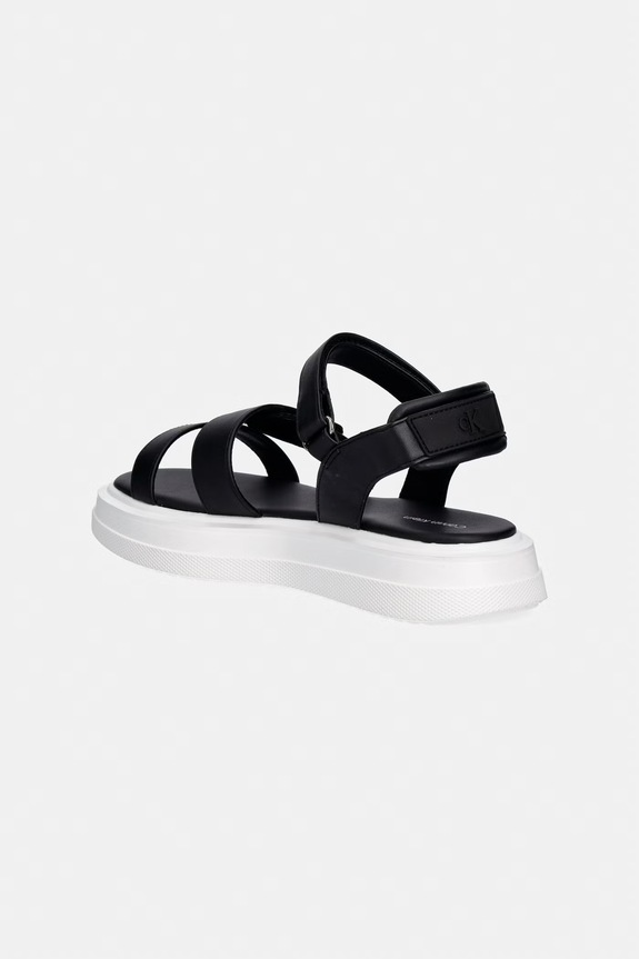 Dziewczynka Calvin Klein Jeans sandały dziecięce V3A2.83250.35.39 czarny