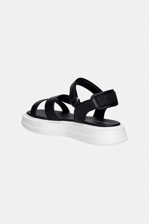 Dziewczynka Calvin Klein Jeans sandały dziecięce V3A2.83250.35.39 czarny