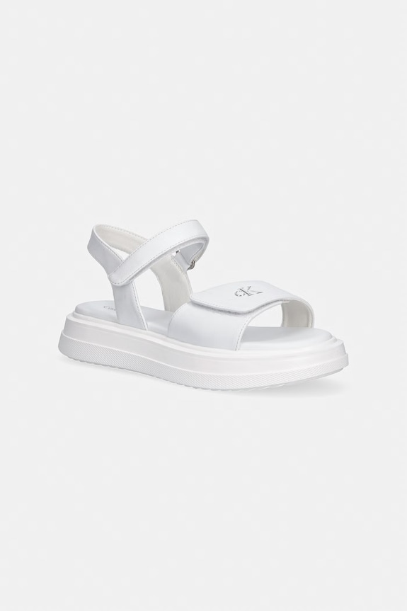 Calvin Klein Jeans Sandale Femei alb V3A2.83251.35.39