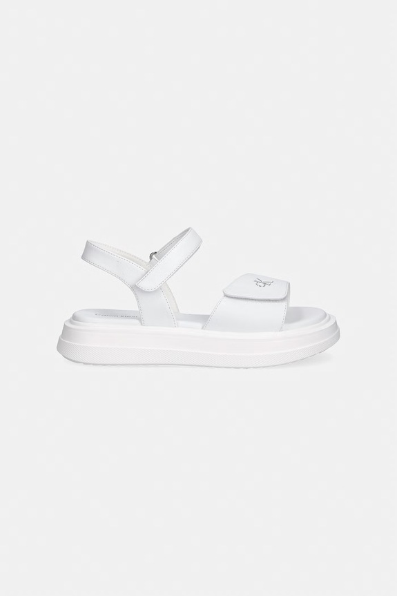 Calvin Klein Jeans Sandale Femei V3A2.83251.35.39 alb SS26