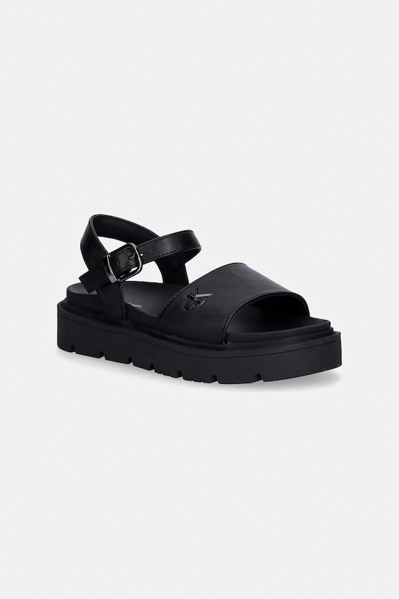 Detské sandále Calvin Klein Jeans čierna V3A2.83255.30.34