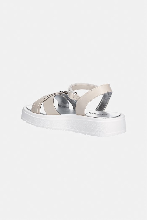 Djevojčice Dječje sandale Calvin Klein Jeans V4A2.83260.32.34 bež