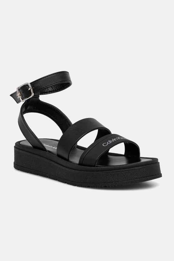 Dječje sandale Calvin Klein Jeans sintetički crna V4A2.83261.32.34