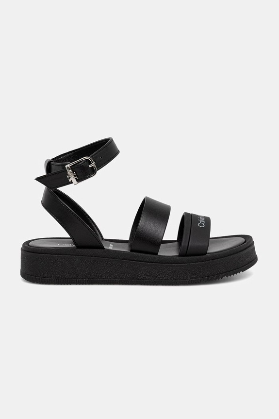 Dječje sandale Calvin Klein Jeans V4A2.83261.32.34 crna SS26