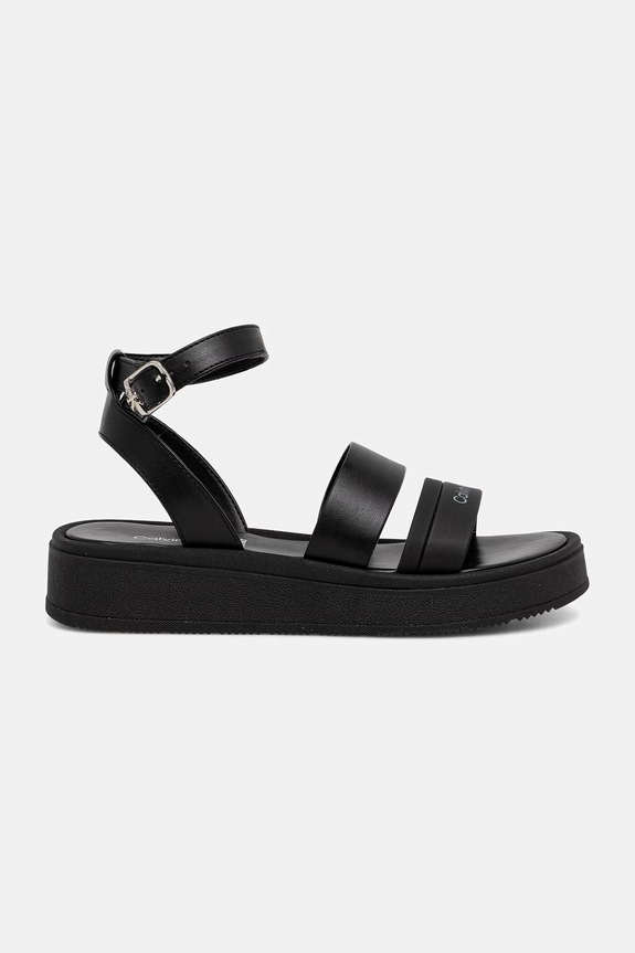 Dječje sandale Calvin Klein Jeans V4A2.83261.35.39 crna SS26