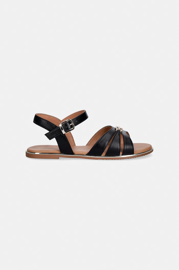 Detské sandále Tommy Hilfiger T3A2.34280 čierna SS26