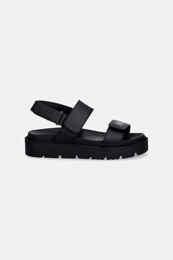 Detské sandále Tommy Hilfiger T3A2.34284.35.40 čierna SS26