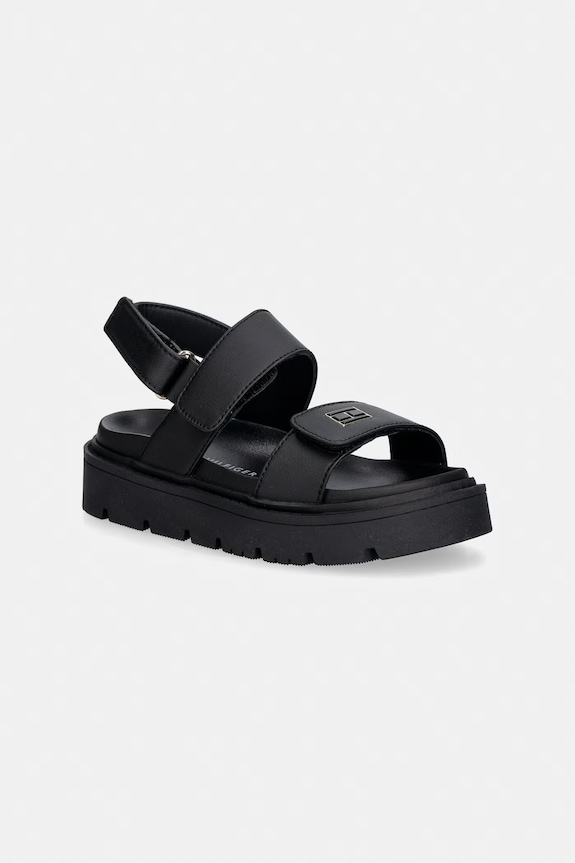 Detské sandále Tommy Hilfiger čierna T3A2.34284.30.34